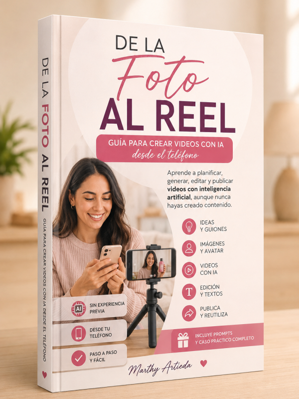 Proceso para crear un Reel con inteligencia artificial desde una fotografía