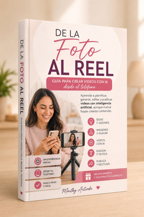 Proceso para crear un Reel con inteligencia artificial desde una fotografía