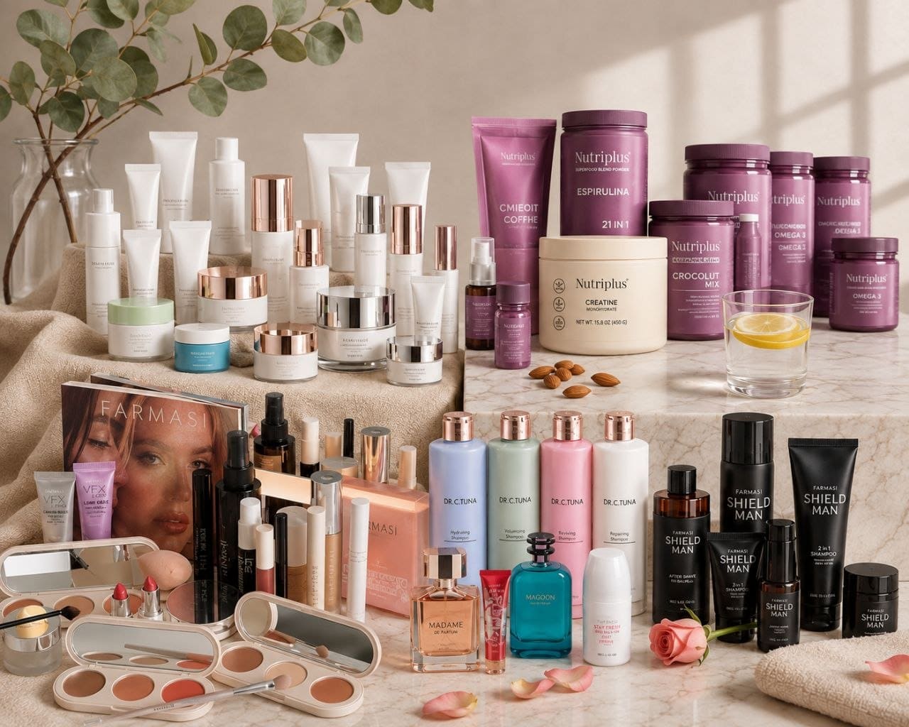 Maquillaje y productos de belleza Farmasi